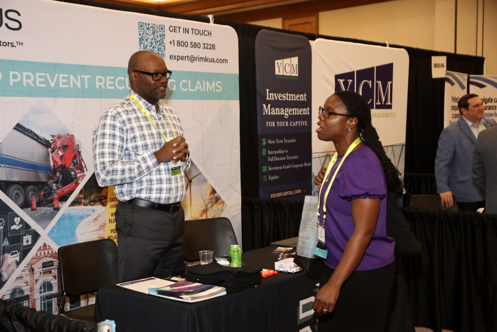 CICA 2025 International Conference attendees networking in the exhibit hall