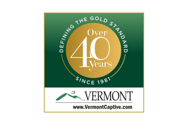 Vermont Captive 40th Anniversary Logo